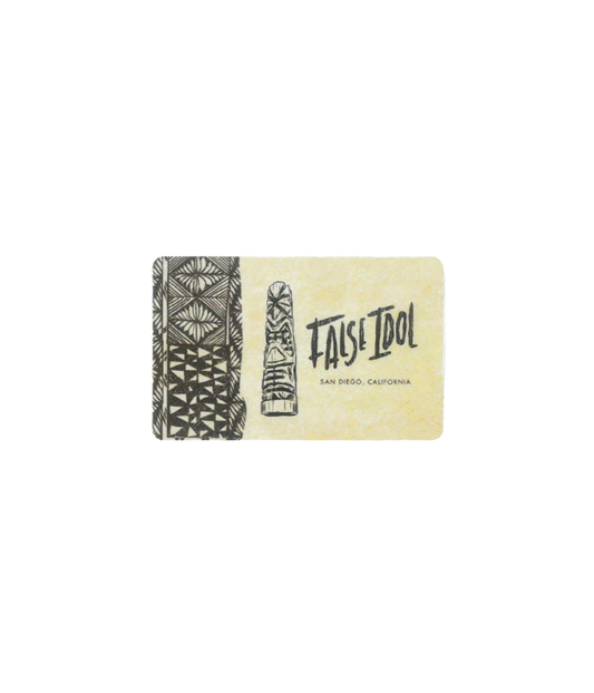 False Idol Gift Card